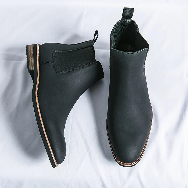 Kristian™ | Chelsea boots i läder