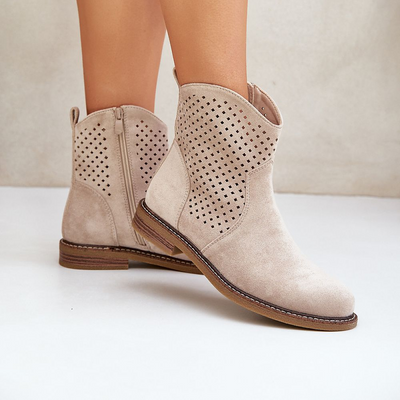 Lucia | Ankelboots i Eco-Mocka