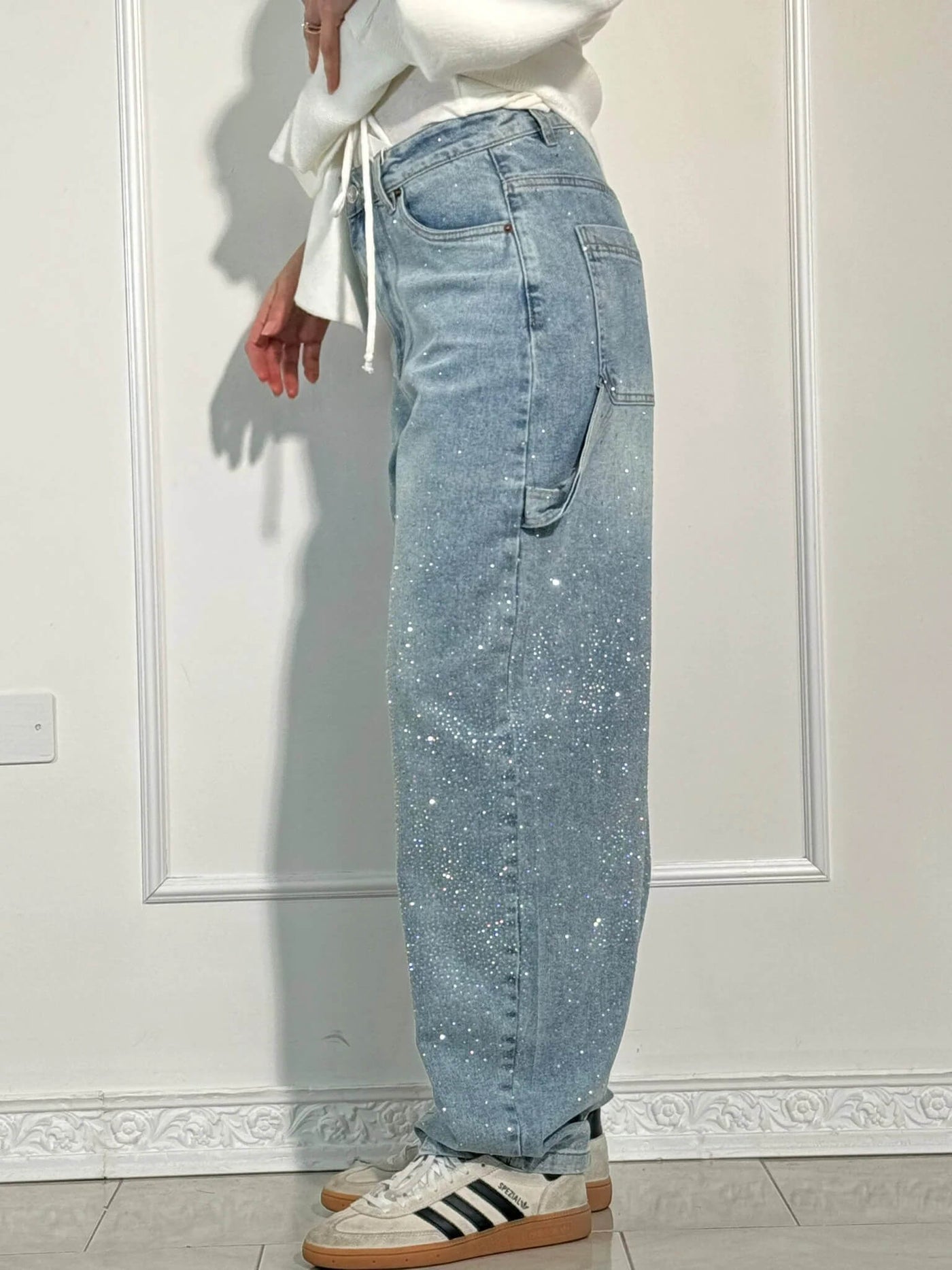 Belle | Glittriga Jeans