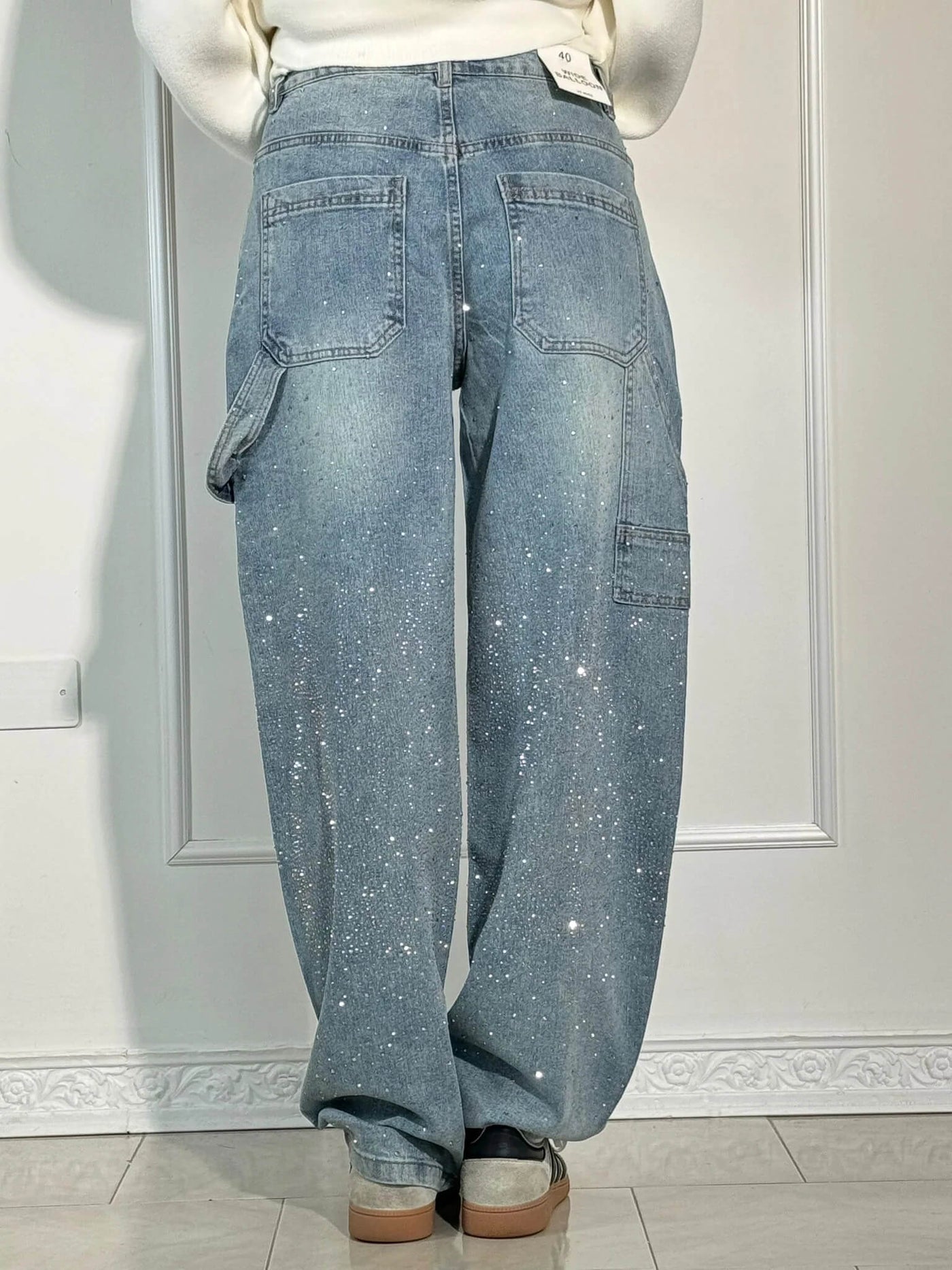 Belle | Glittriga Jeans